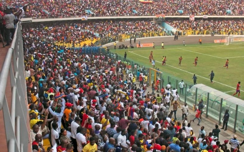 Accra Spor Stadyumu, Heart of Oak - Kotoko tribün kazası